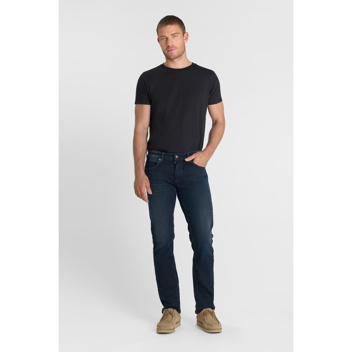 Jeans droite 800/12, longueur 34 blue / black, LE TEMPS DES CERISES