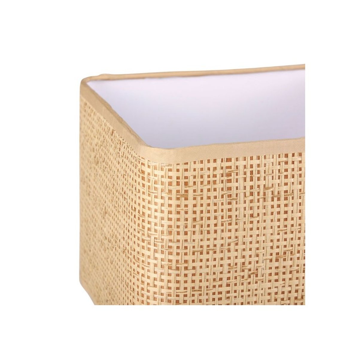 Lampe céramique carrée HAKO blanc, DECORATIE