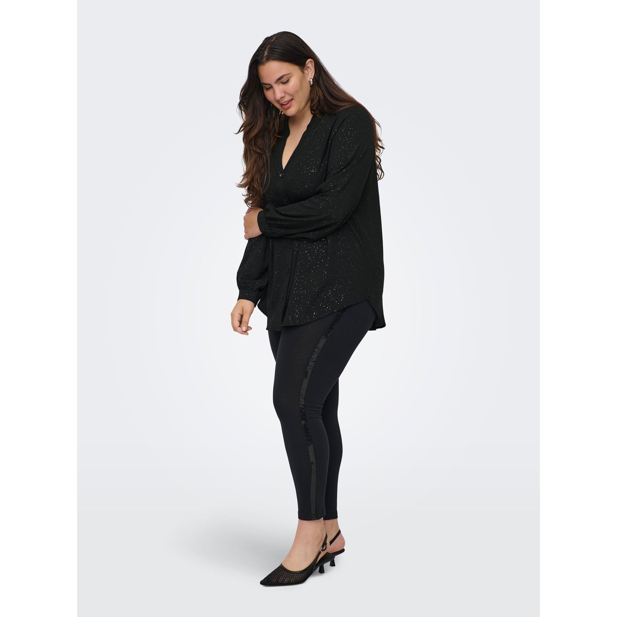 Chemise noire - black, ONLY CARMAKOMA