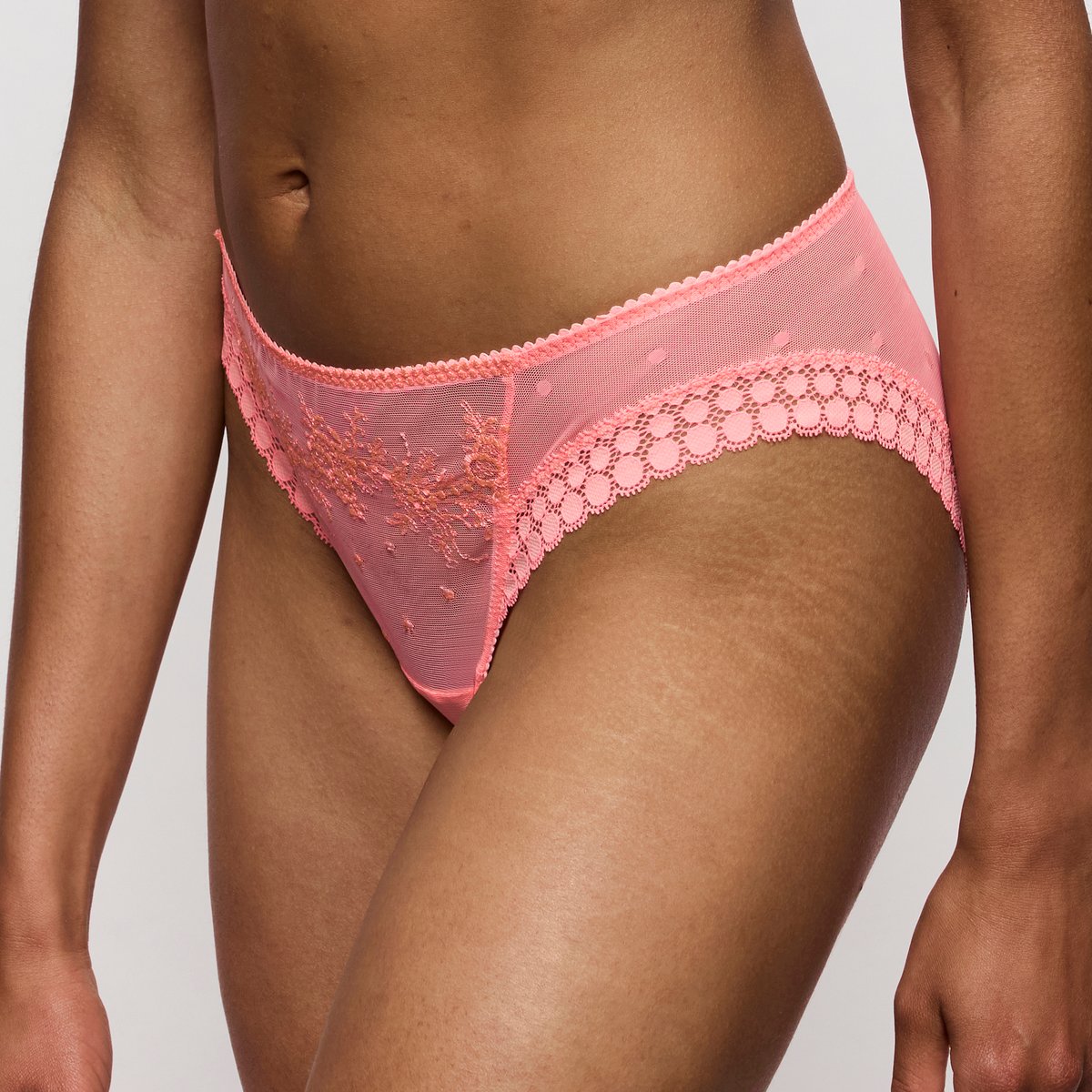 Slip brésilien ANNAELLE rose - neon peach, MARIE JO