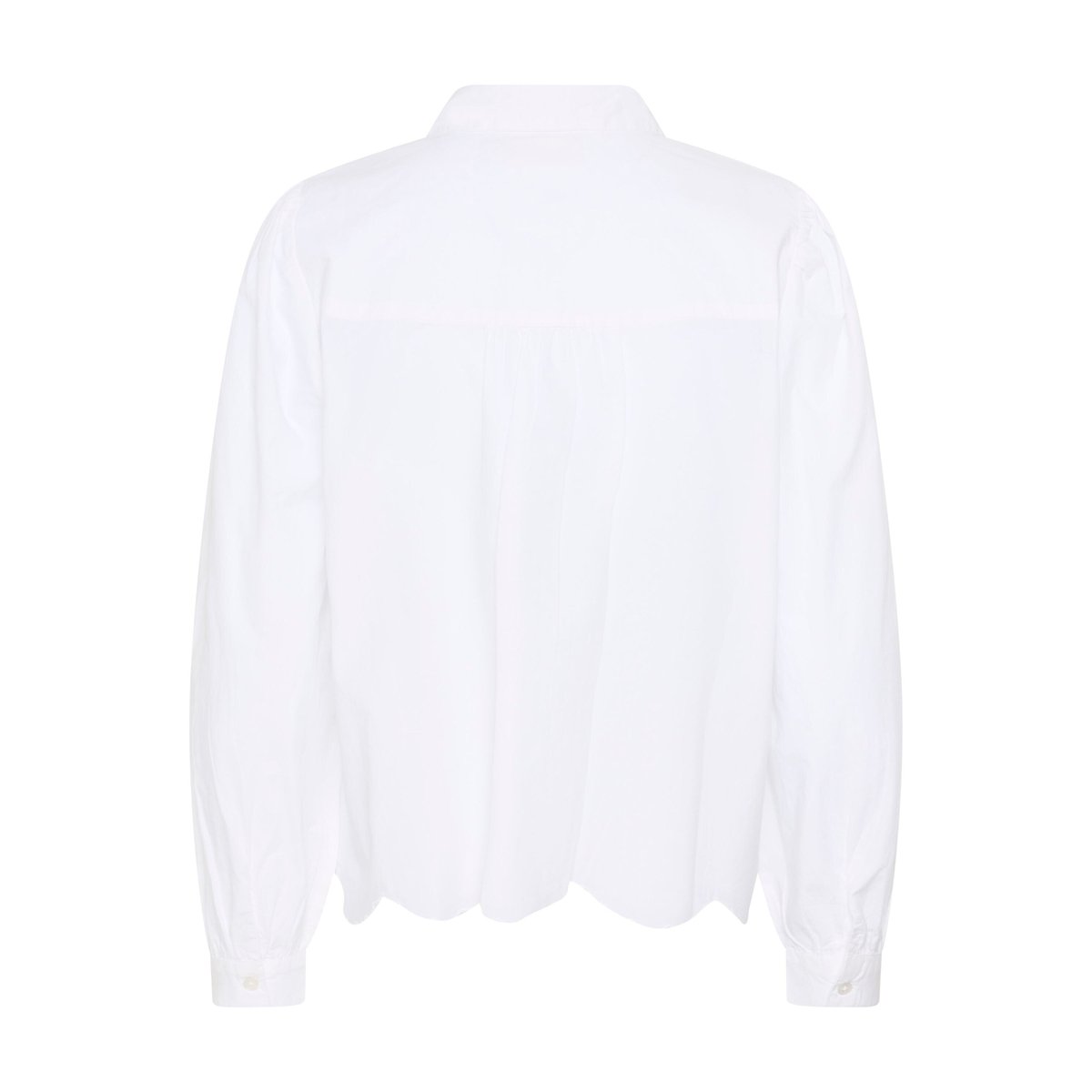 Chemise à manches longues blanc snow white, CREAM