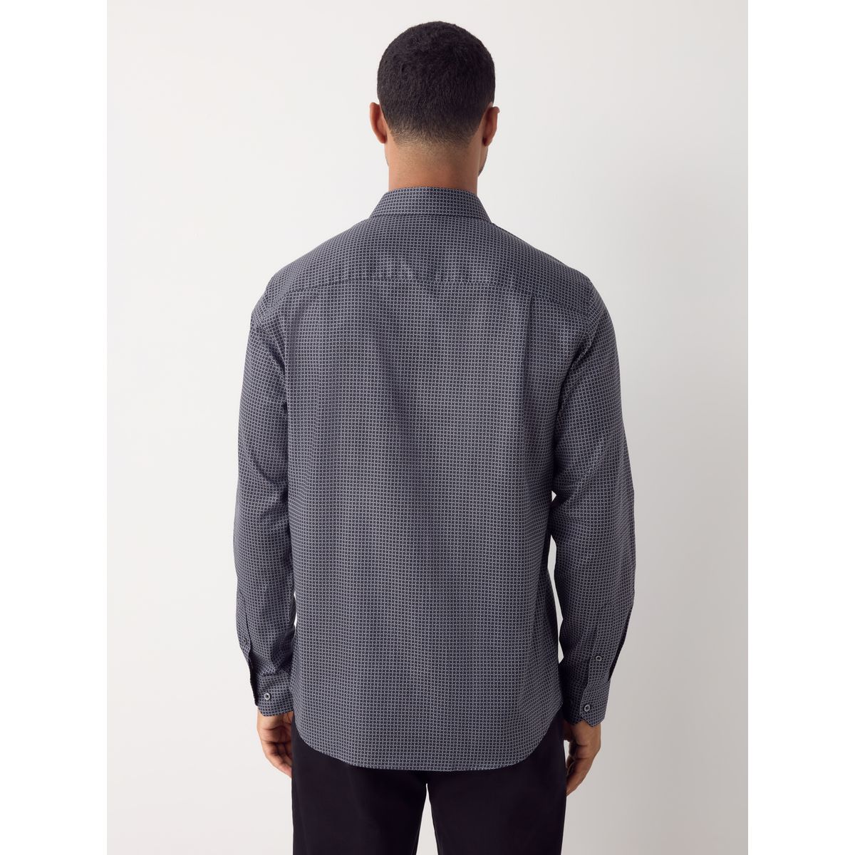 Chemise à manches longues et imprimés lien noir/or, NEXT