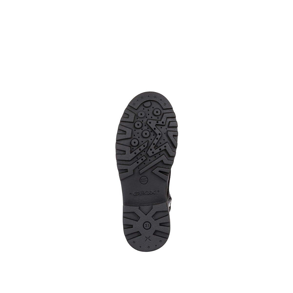 Boots Casey noir verni, GEOX