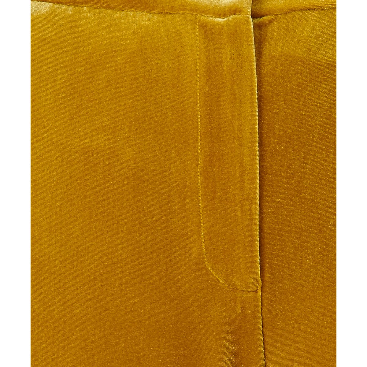 Pantalon confort velours marron mastic, DAMART