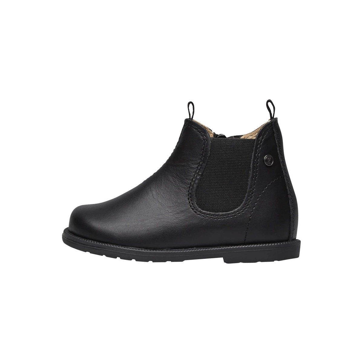 Bottines en cuir nappa à fermeture éclair WINTER WOOD noir-, FALCOTTO