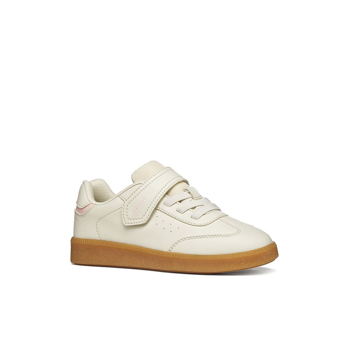 Baskets respirantes, NEW EMBERLIX ivoire/rose, GEOX