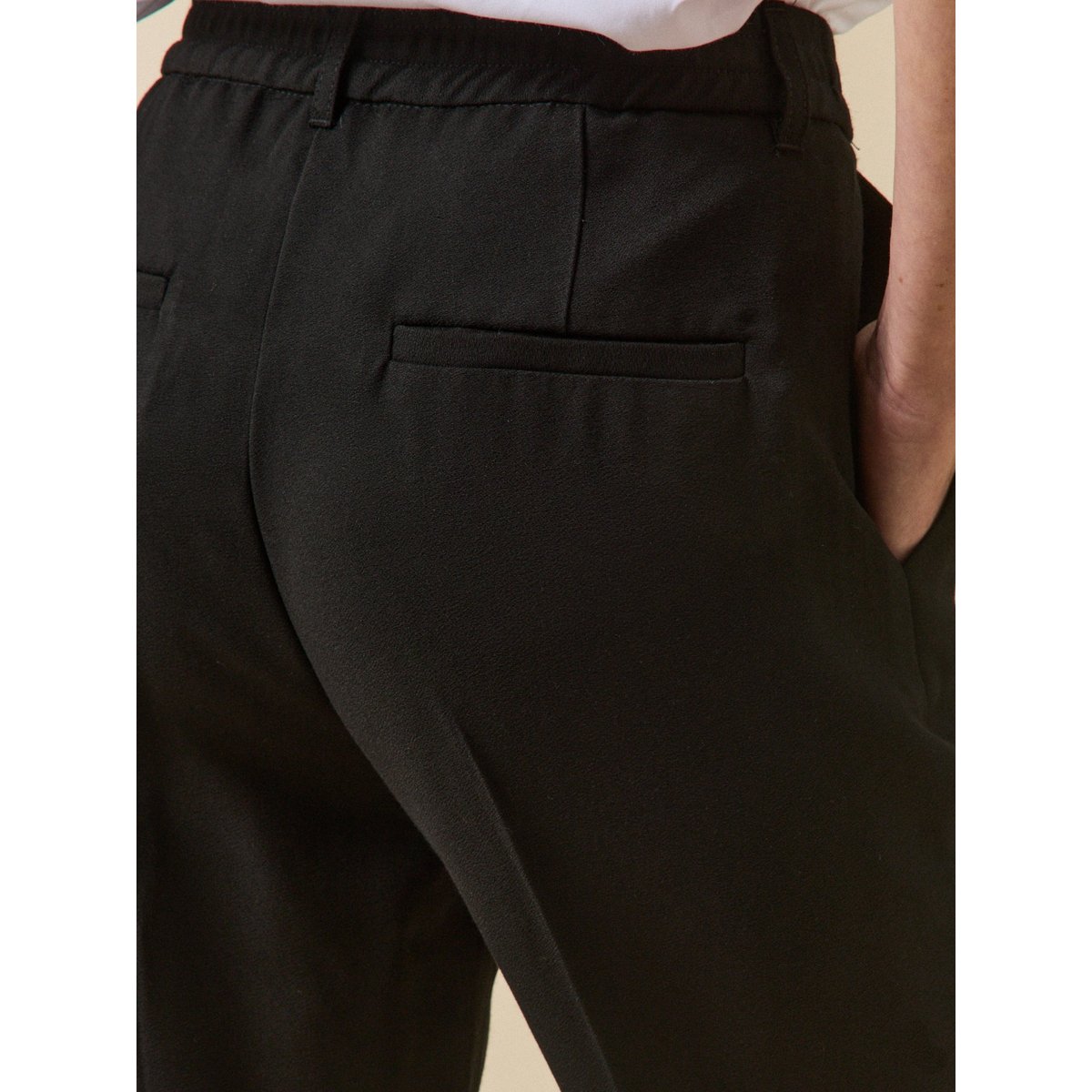 Pantalon fuselé Eugenie noir, CYRILLUS
