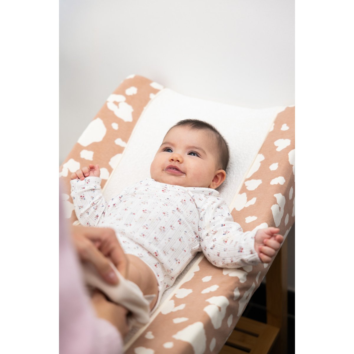 Housse matelas à langer rose, BEABA