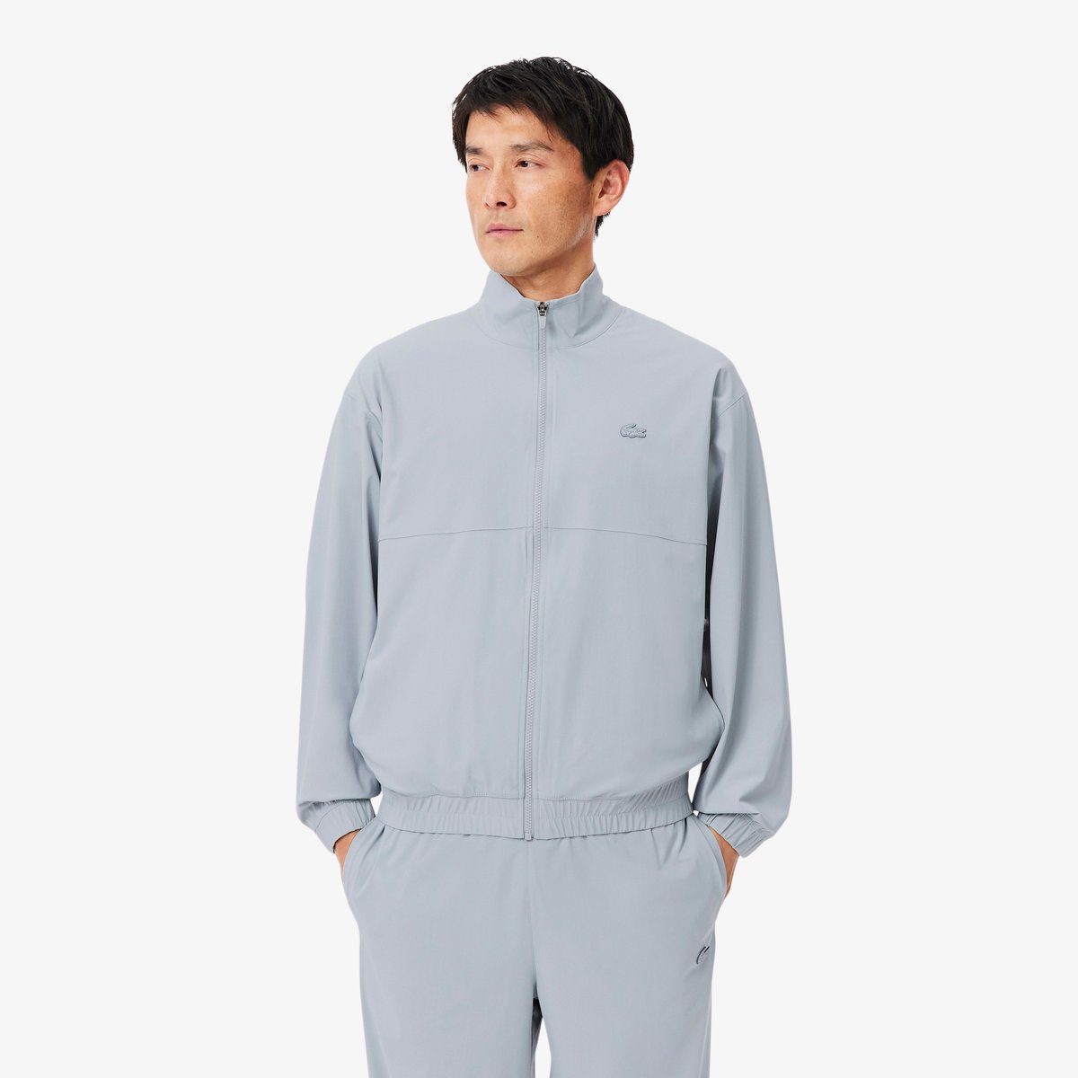 Veste de survêtement Commuter stretch gris-lep, LACOSTE