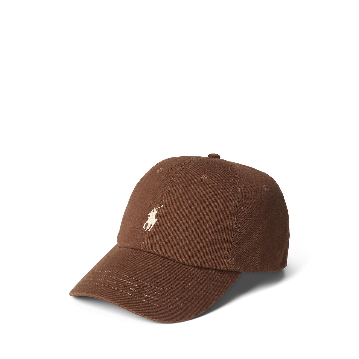 Casquette avec logo brodé marron, POLO RALPH LAUREN