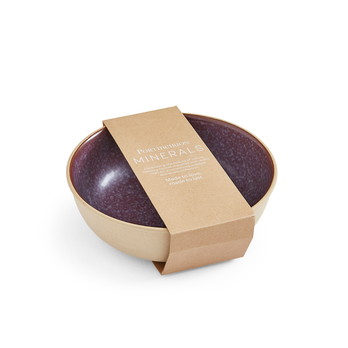 Minerals Medium Serving Bowl purple, PORTMEIRION