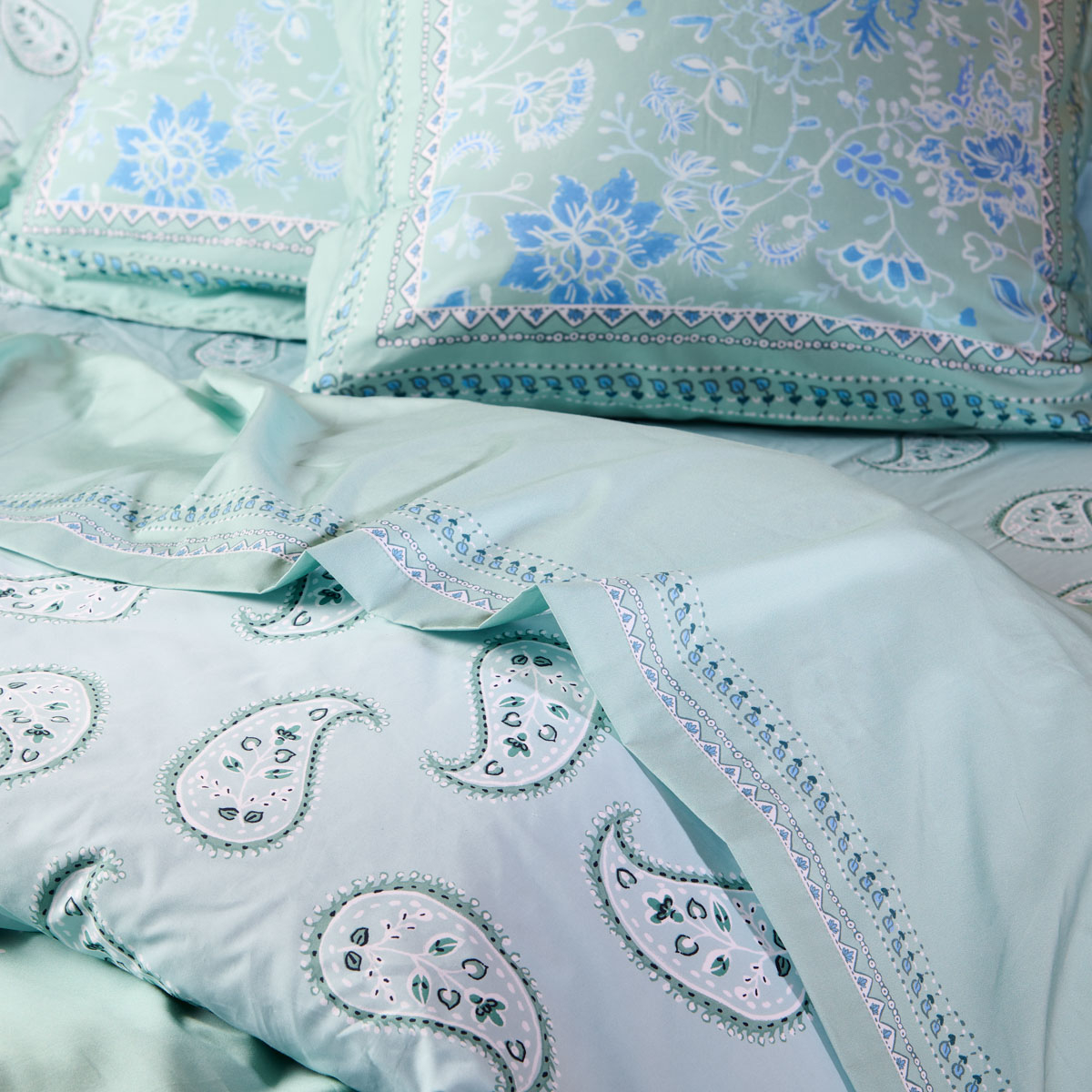 Drap Plat Percale De Coton - BASTIDE blanc, TRADITION DES VOSGES