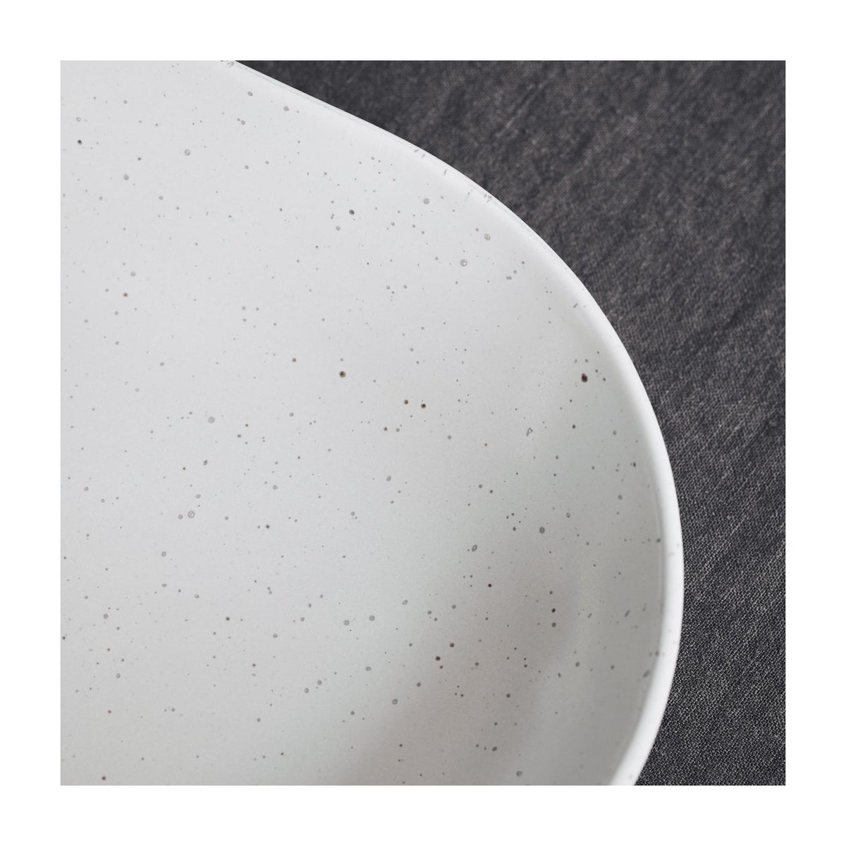 Plat de Service 19 x 38 cm Pion blanc, HOUSE DOCTOR