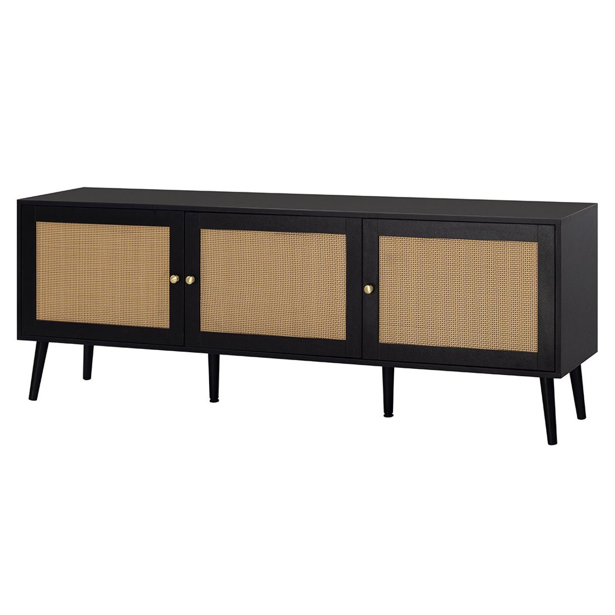 Meuble TV - GOTO noir, BEST MOBILIER