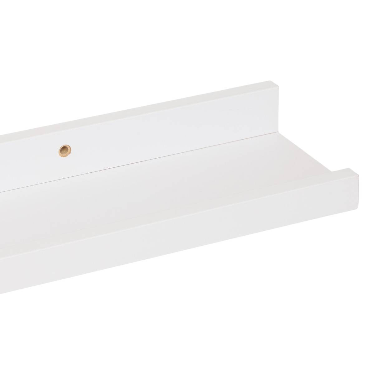 Étagère murale effet chêne naturel FIXY blanc, 5FIVE SIMPLY SMART