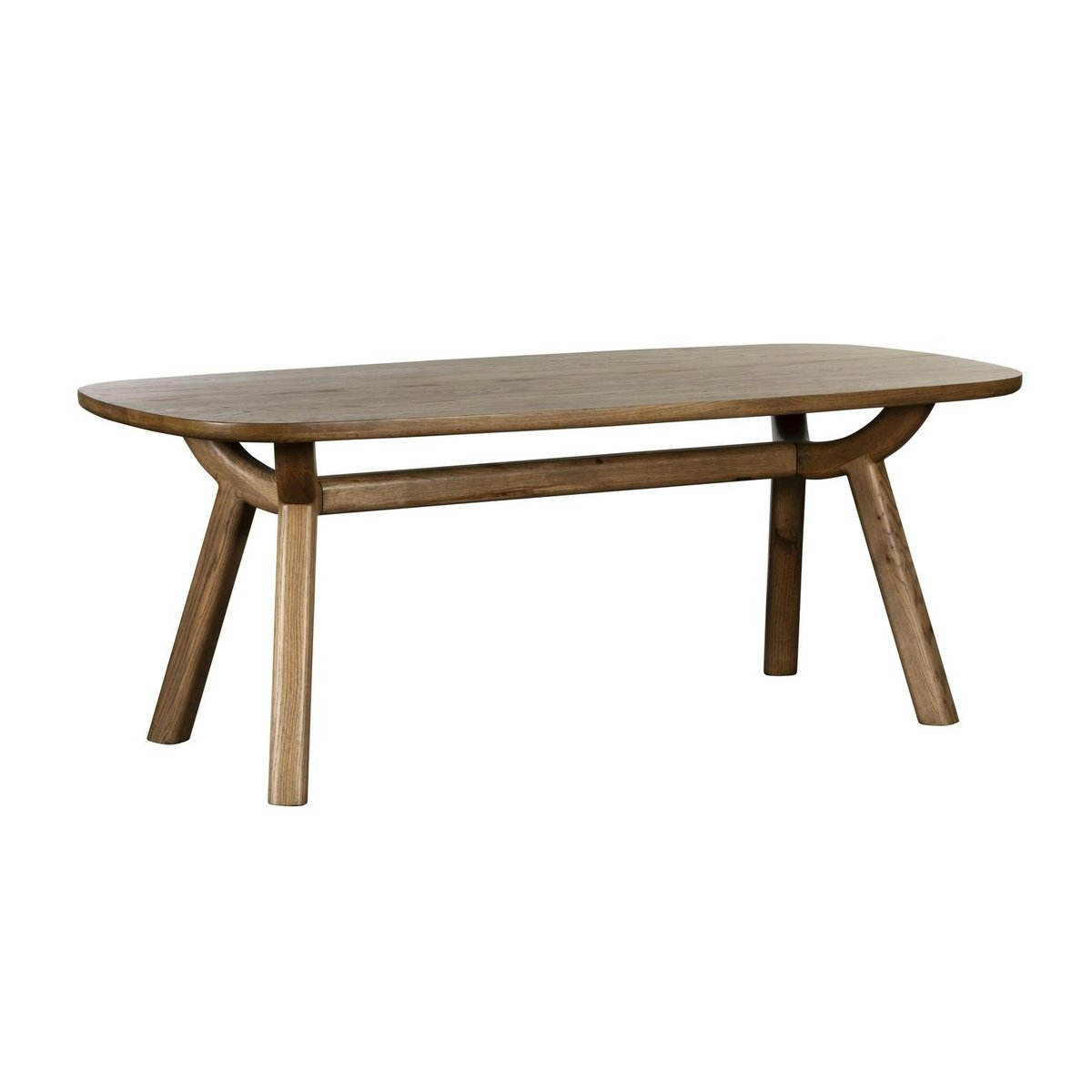 Table à manger moderne en chêne 200 cm KYOTO bois naturel, PIER IMPORT