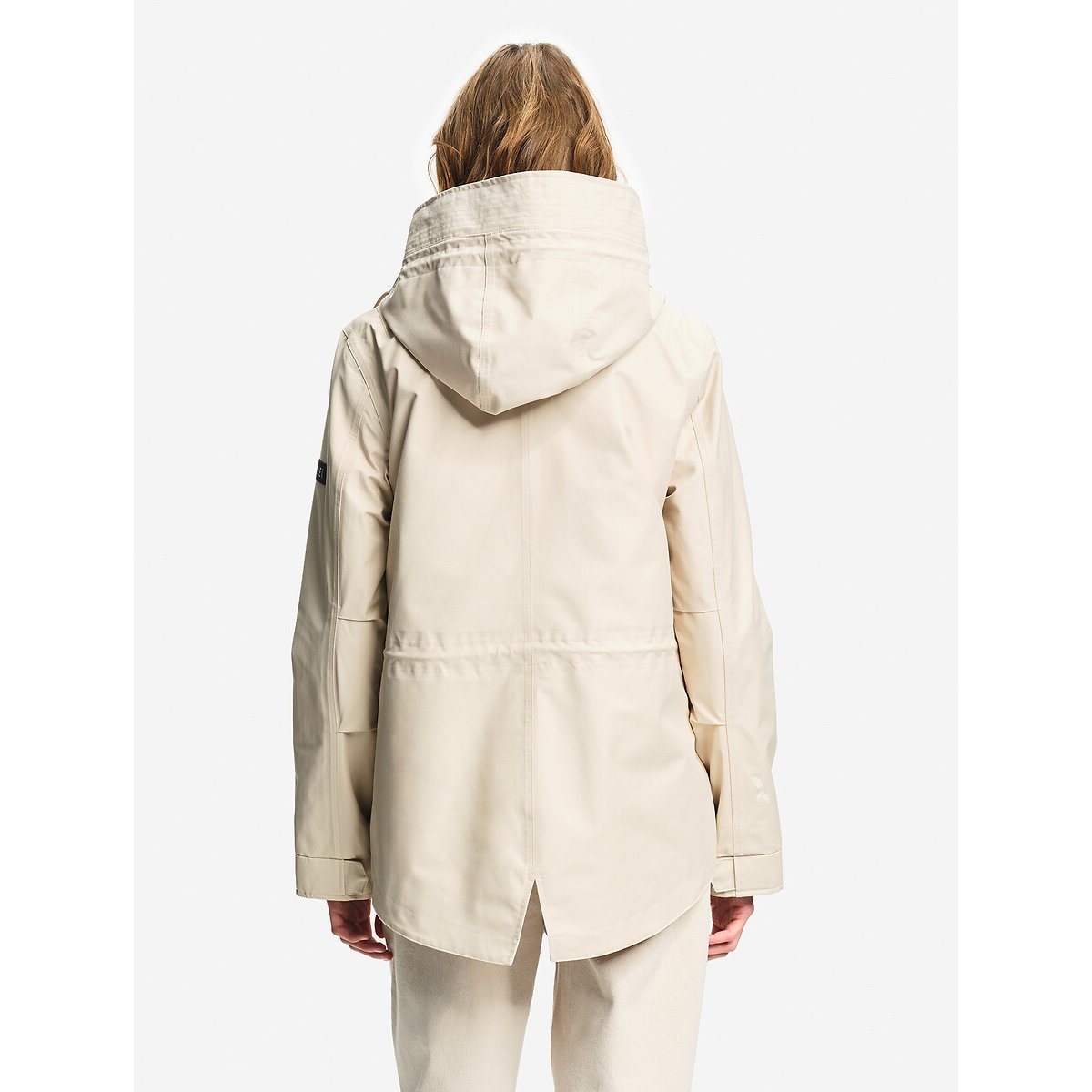 Parka courte à capuche fishtail MTD® sable, AIGLE