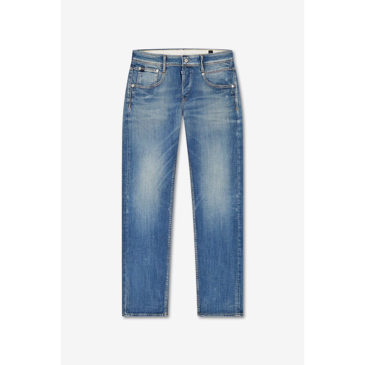 Jeans slim stretch 700/11, longueur 34 blue, LE TEMPS DES CERISES