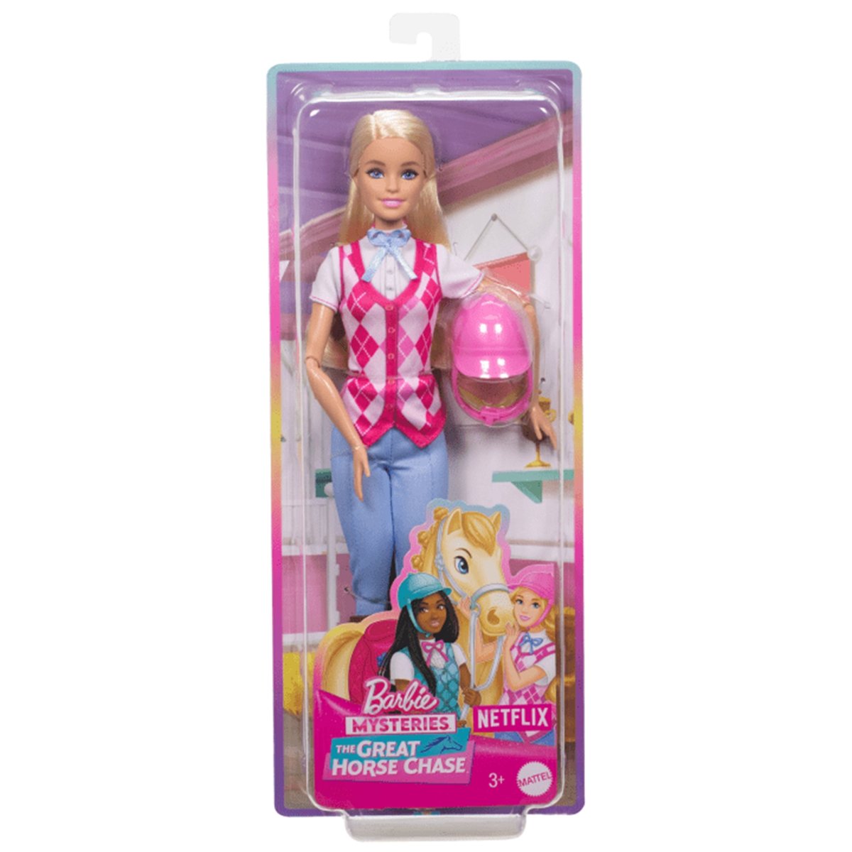Mysteries À la Poursuite du Cheval Perdu Poupée Malibu multicolore, MATTEL