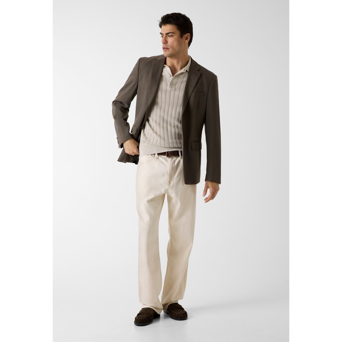 Pull Polo beige, GUESS
