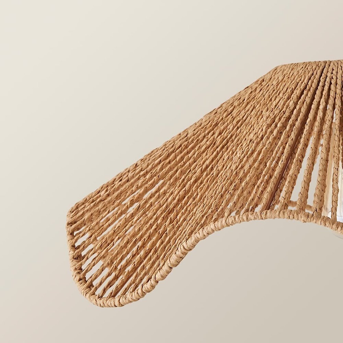Farrah Natural Woven Rope Pendant Light Shade natural, SO'HOME