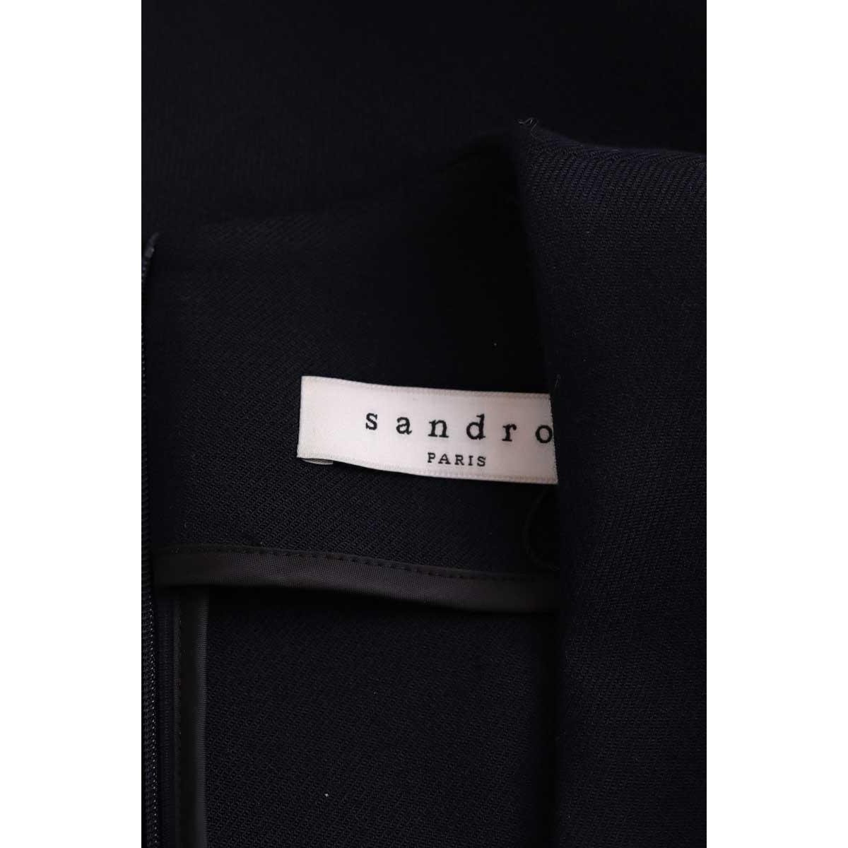 Robe - Très Bon État marine, SANDRO