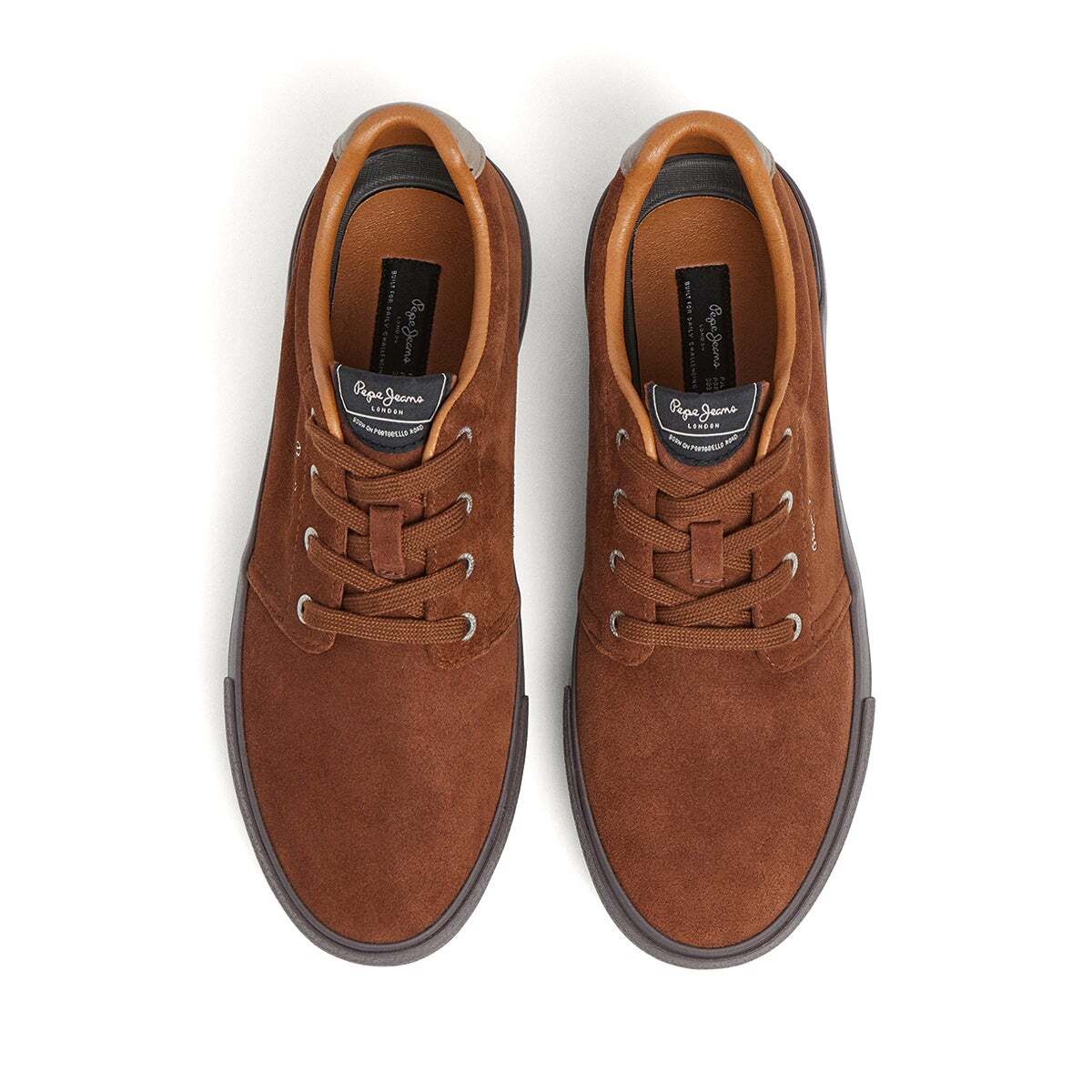 Baskets En Daim brun, PEPE JEANS