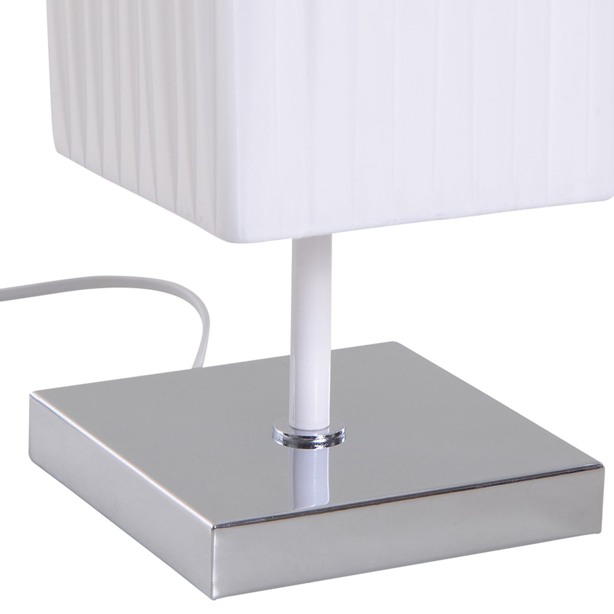 Lampadaire Métal Blanc blanc, HOMCOM