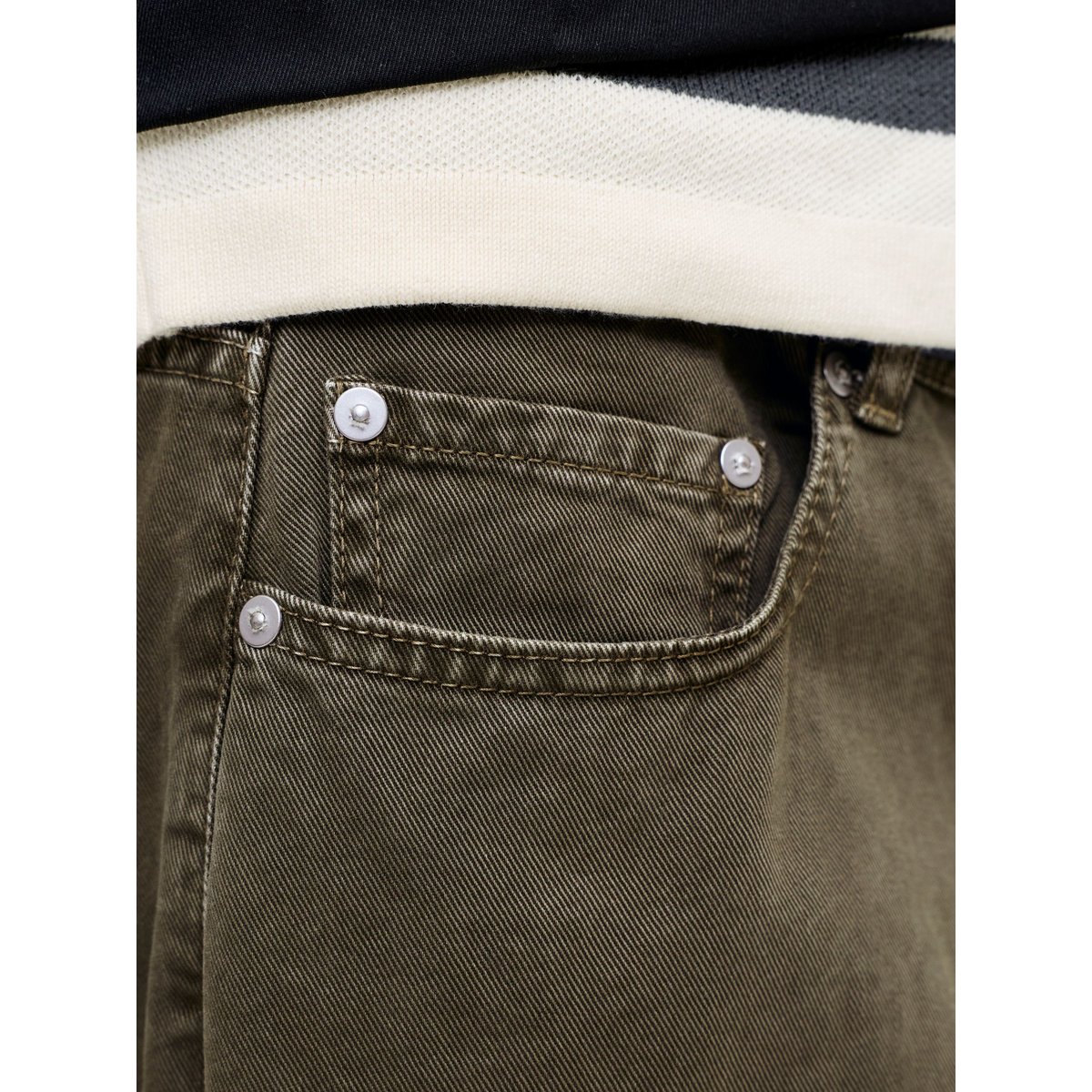 Pantalon verte - olive night 1, JACK & JONES