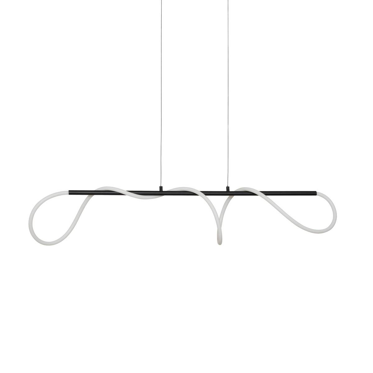 Suspension oblong SIVEO noir, ATMOSPHERA