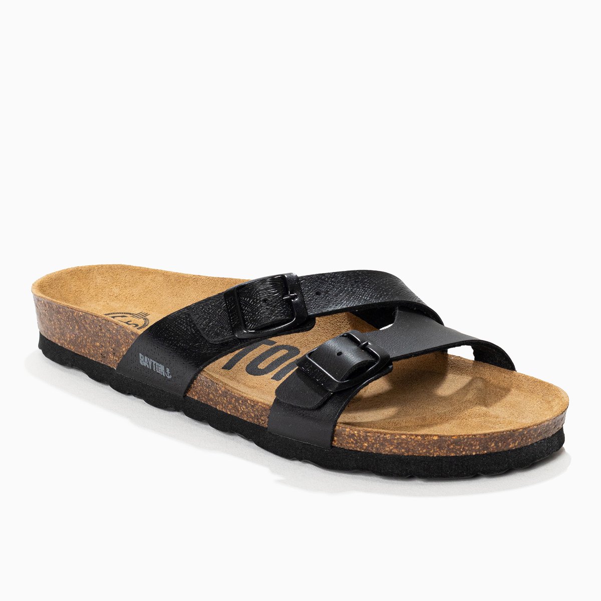 Sandales CLEO noir, BAYTON