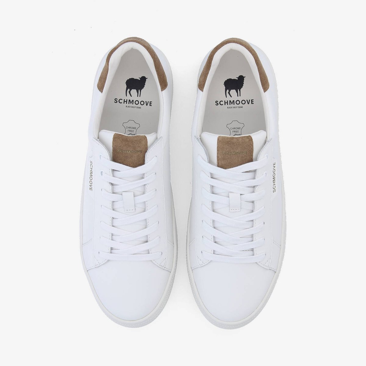 Sparkle Sneaker - Blanc/Marron blanc, SCHMOOVE