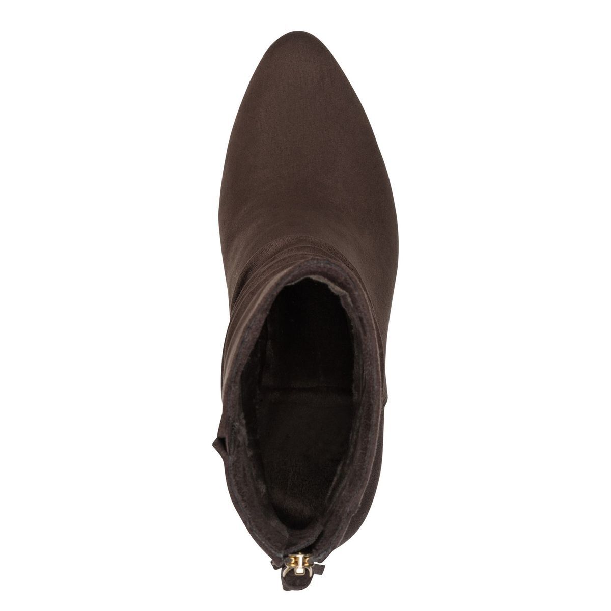 Bottine talon bloc marron mocca, MARCO TOZZI