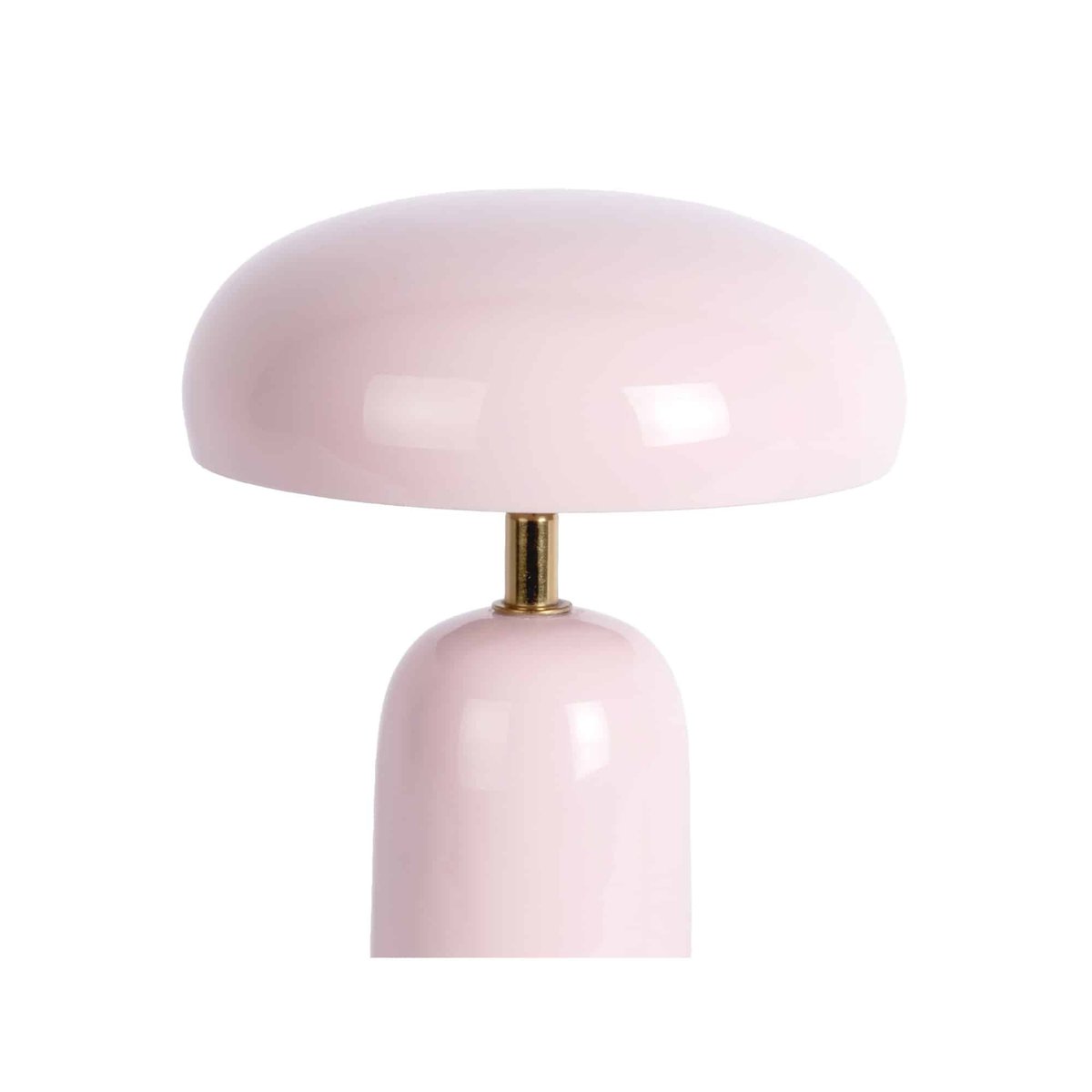 Lampe De Table Métal CATANIA MUSHROOM rose pâle, LEITMOTIV