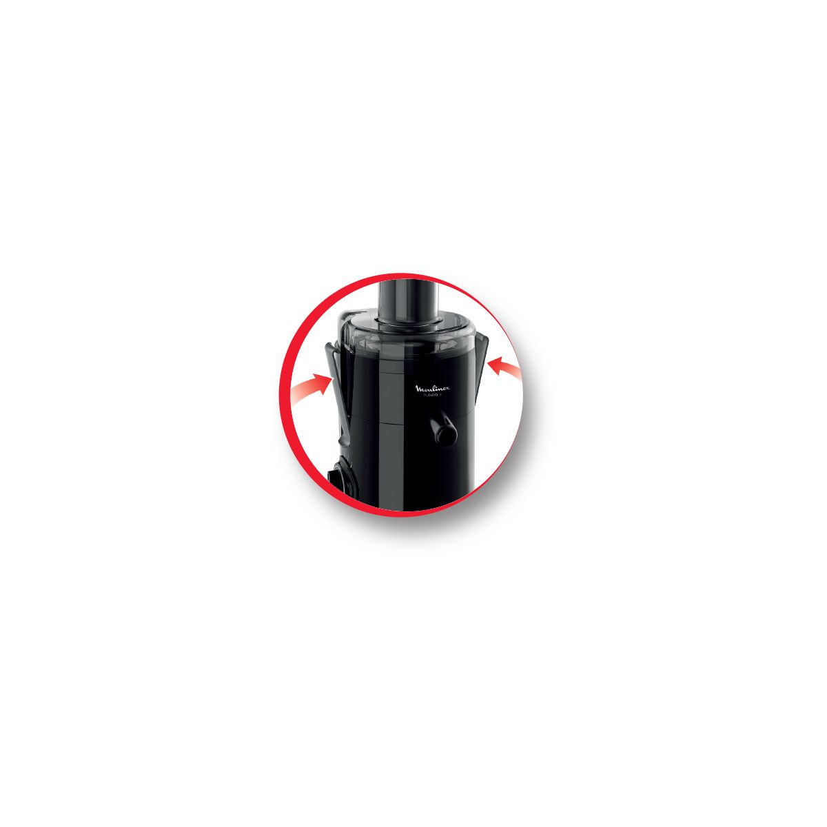Centrifugeuse FRUTELIA PLUS NOIR 350 W noir, MOULINEX