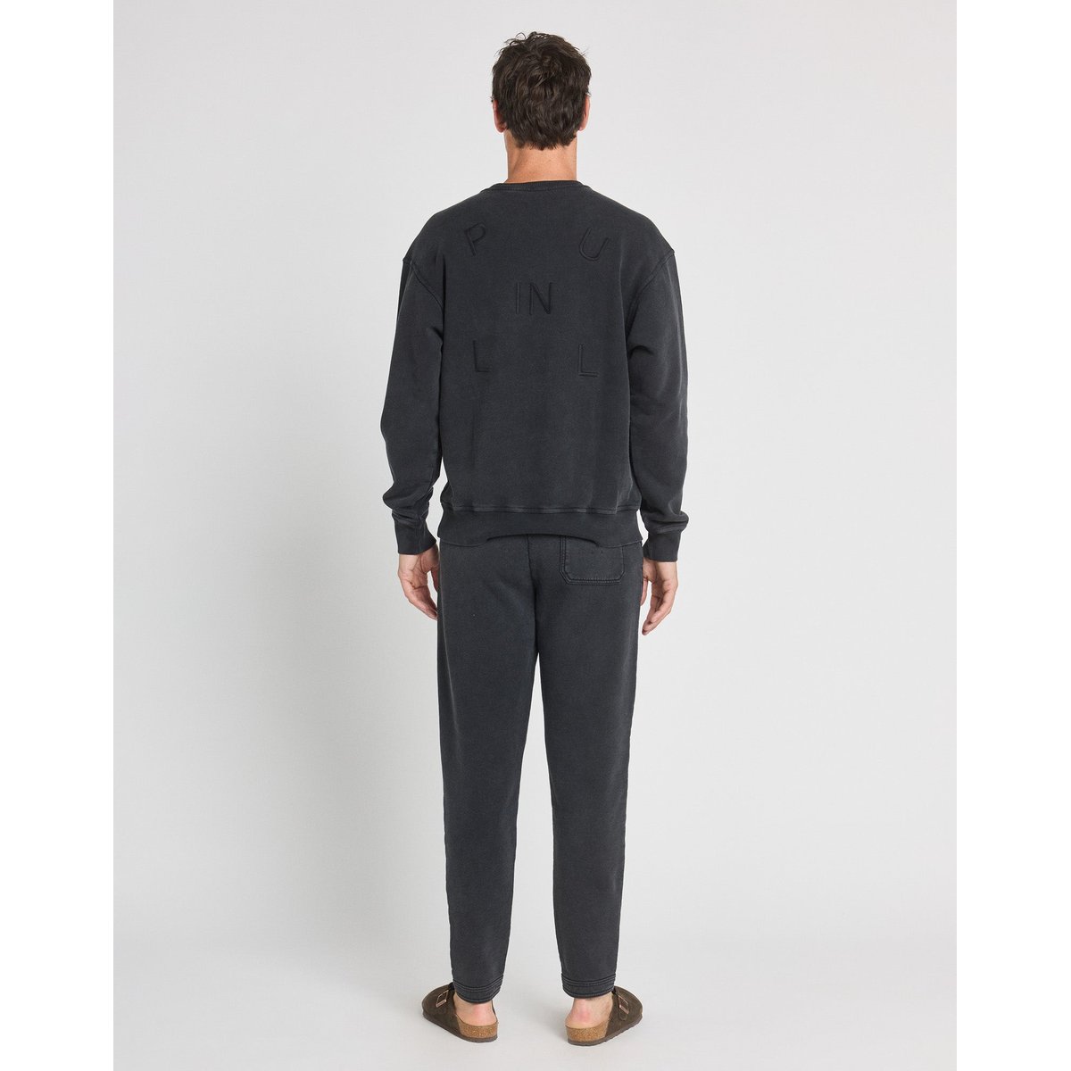SWEAT  SQUAREDARK noir mat, PULLIN