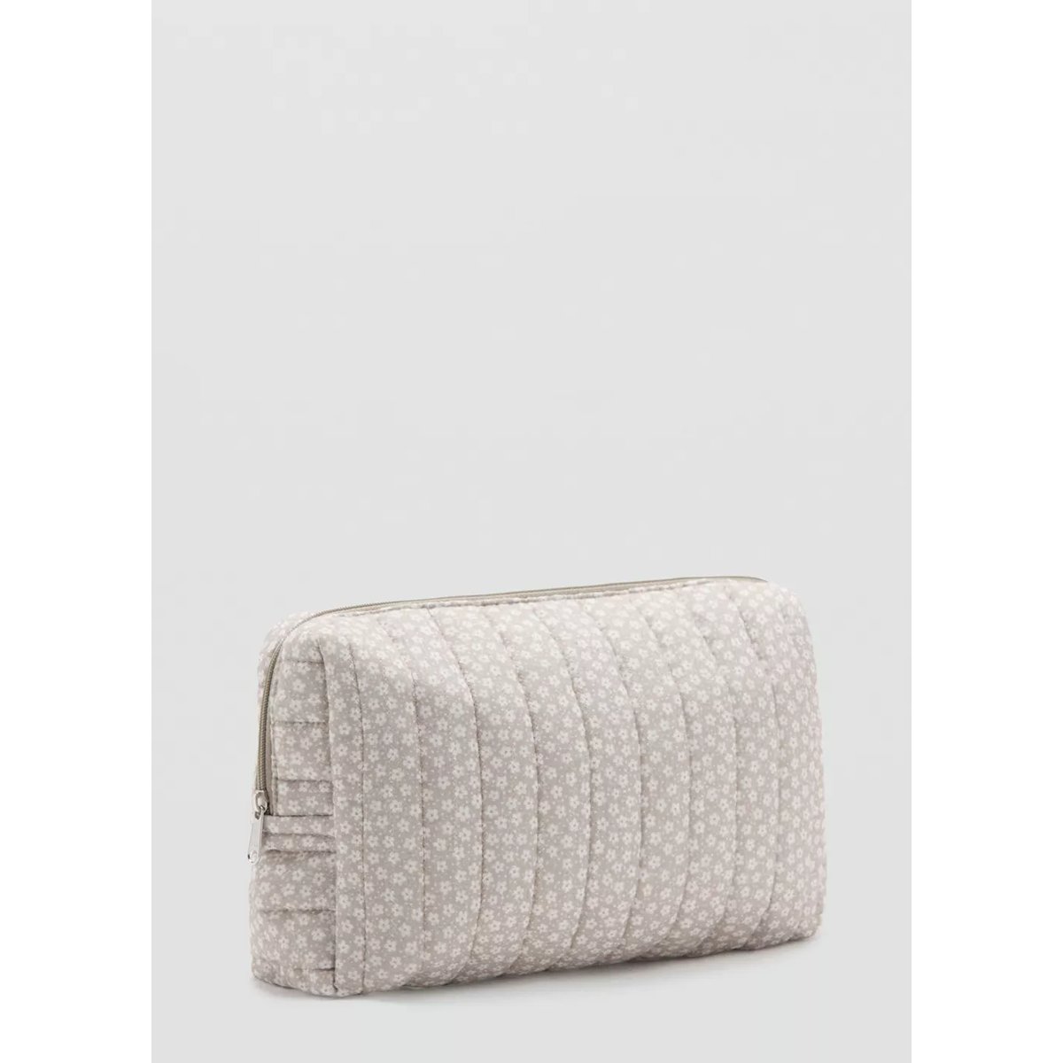 Trousse de toilette imprimée en coton marron moyen, MANGO BABY