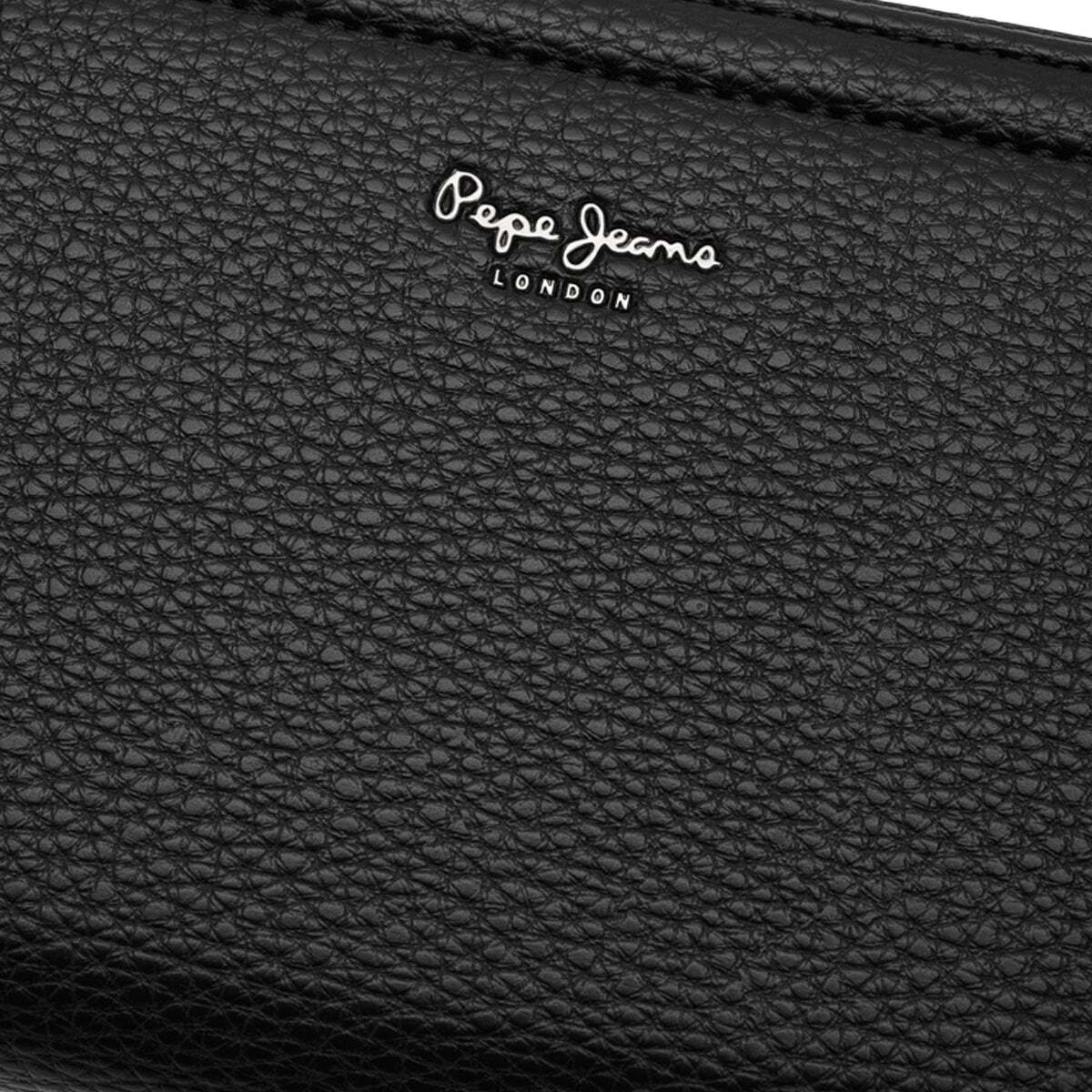 Portefeuille Avec Logo En Relief noir, PEPE JEANS