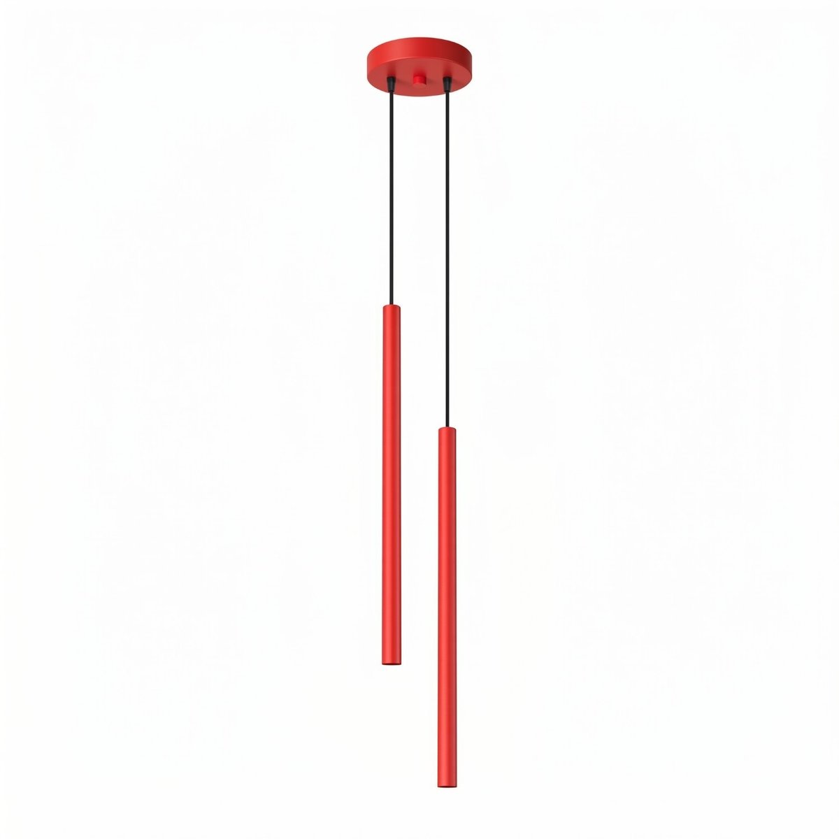 Suspension Acier Rouge G9 2 PASTELO rouge, EDEN