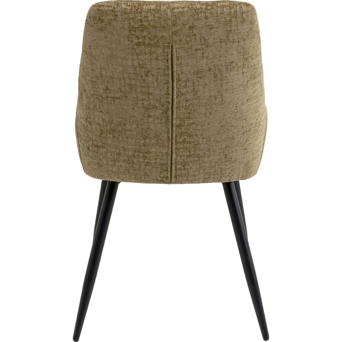 Chaise en polyester texturé, RUBY vert, KARE DESIGN