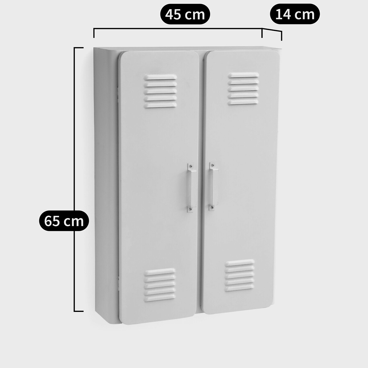 Armoire de salle de bain, Hiba noir, LA REDOUTE INTERIEURS