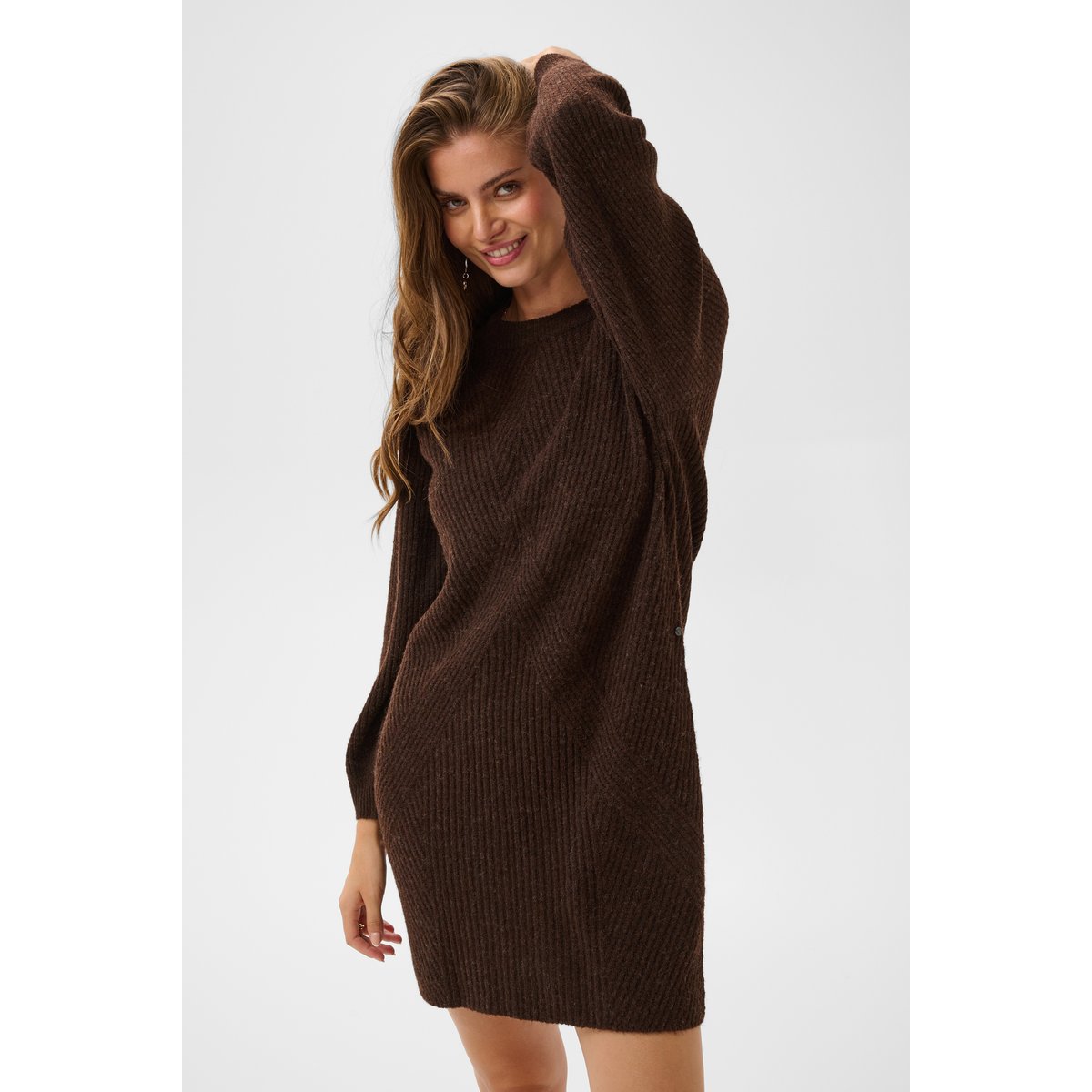 Robe marron java, CREAM