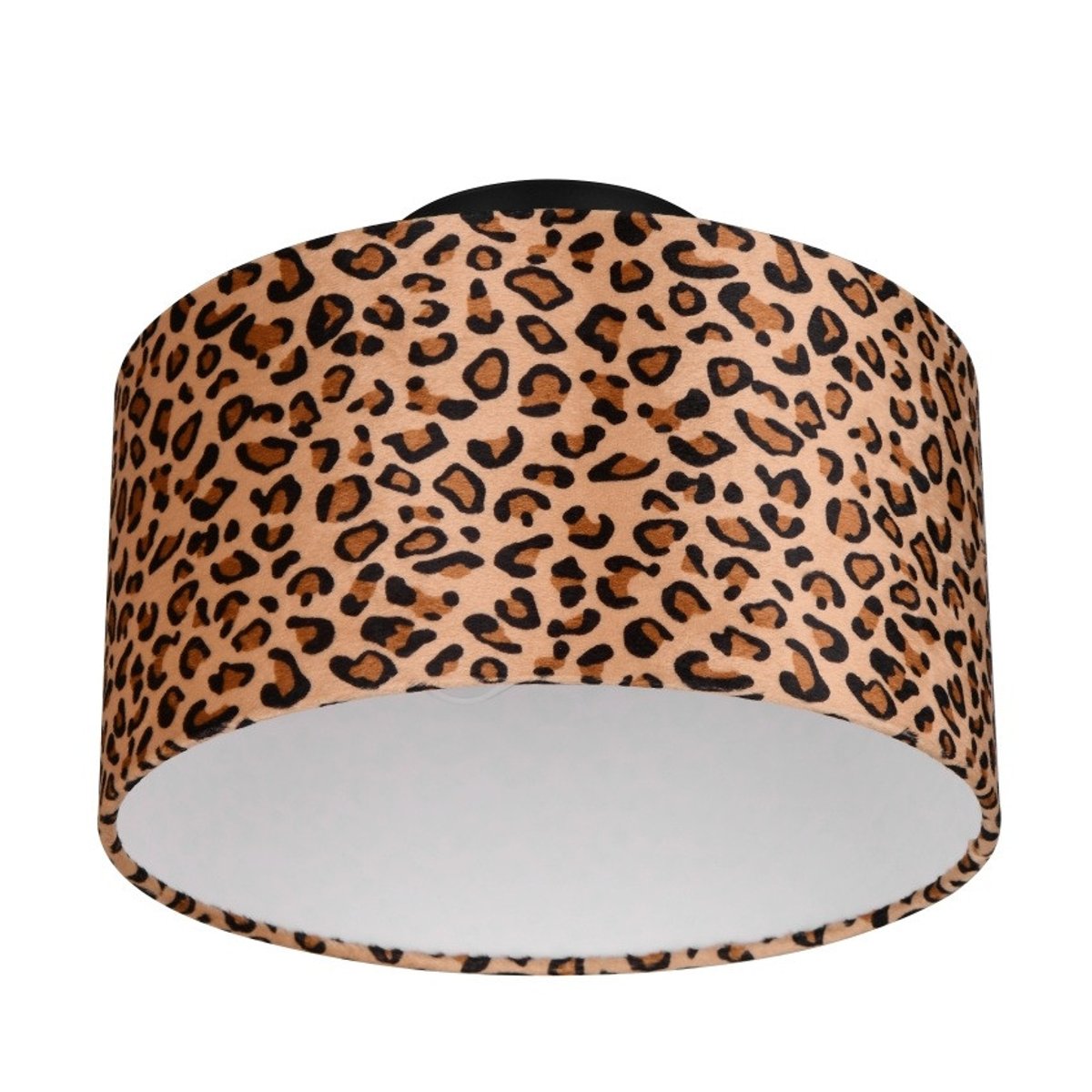 Plafonnier design en métal vintage, D.30 , PARDINA marron, BOITE A DESIGN