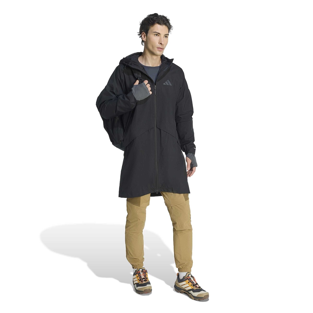 Parka de pluie 2 couches Terrex Multi, CLIMAPROOF noir, adidas Performance