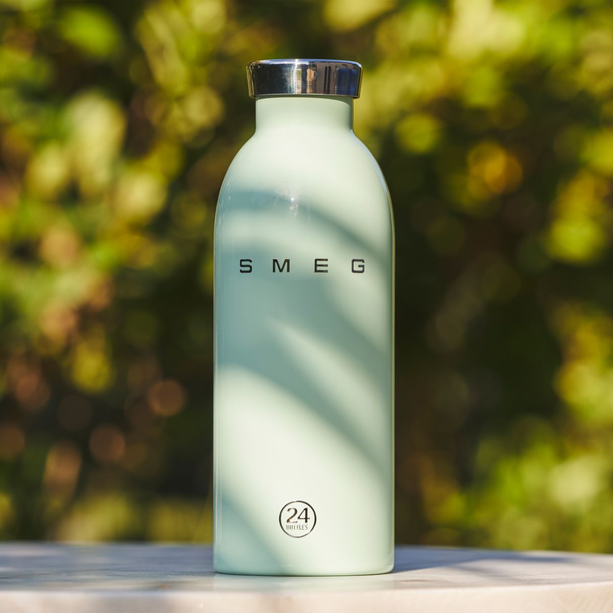 Bouteille isotherme 50 cl WBF01 vert d'eau brillant, SMEG