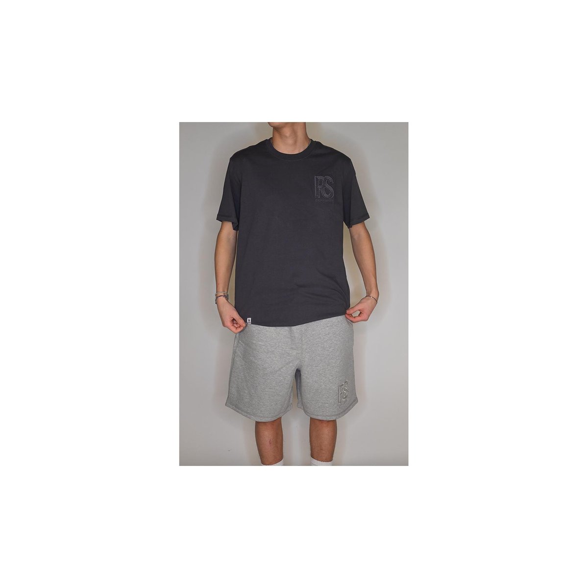 TEXTILE en coton DEEPER HEAT gris, REDSKINS