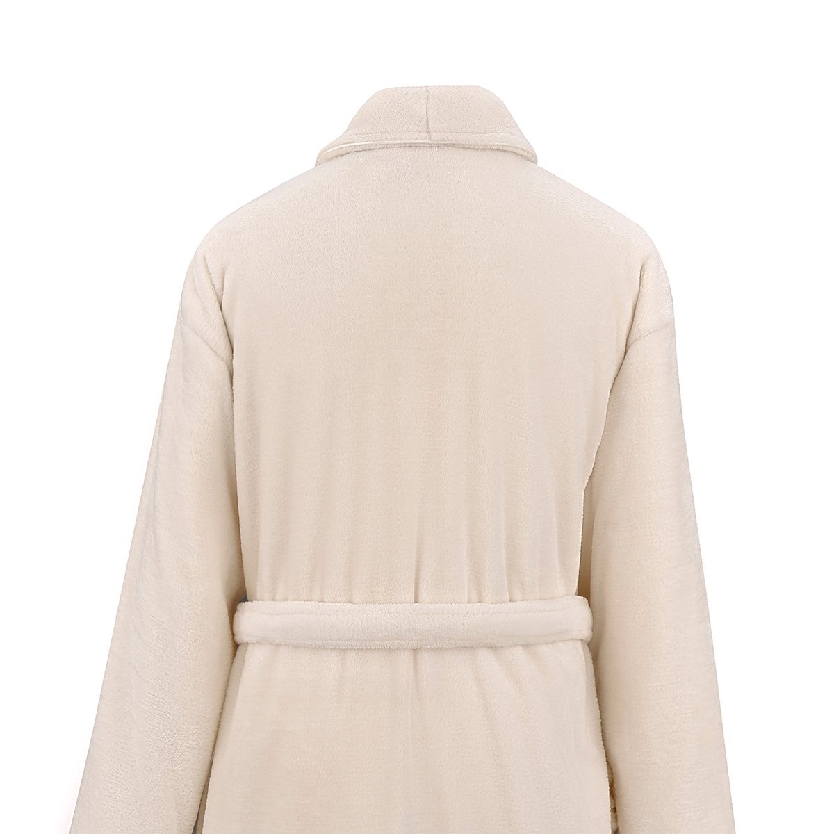 Robe de chambre polyester VALMOREL ivoire, GARNIER THIEBAUT