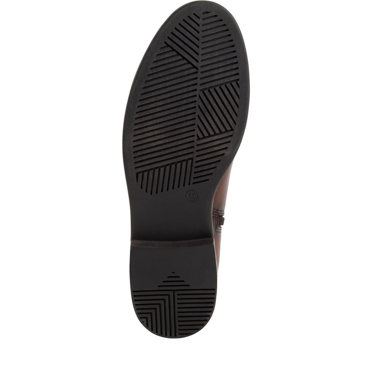 Bottes talon bloc marron cognac, MARCO TOZZI