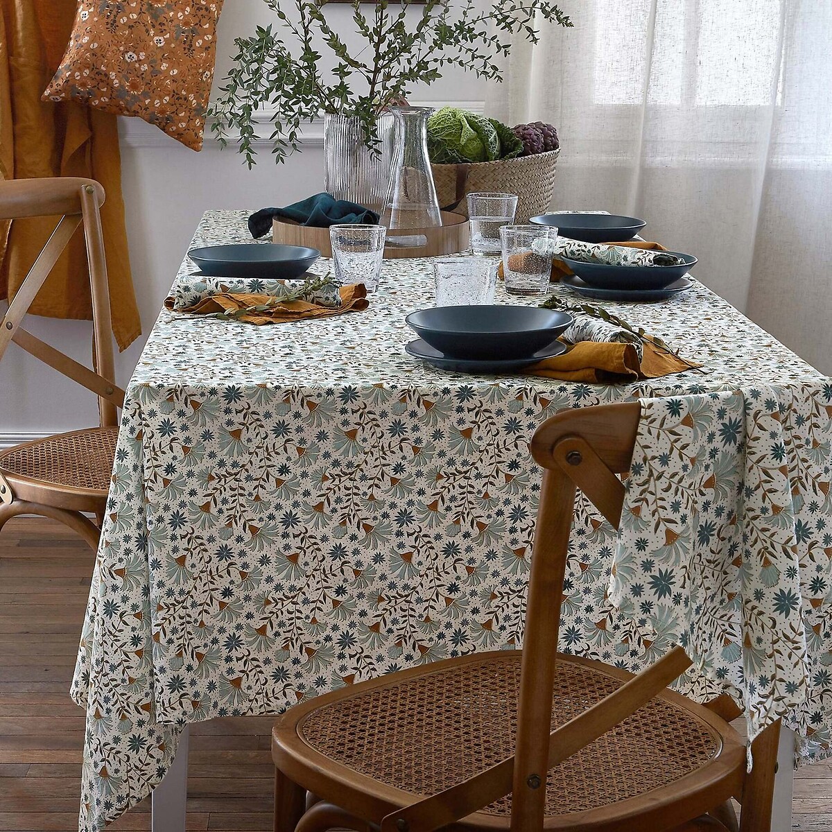Set of 4 Kalyan Napkins printed, LA REDOUTE INTERIEURS