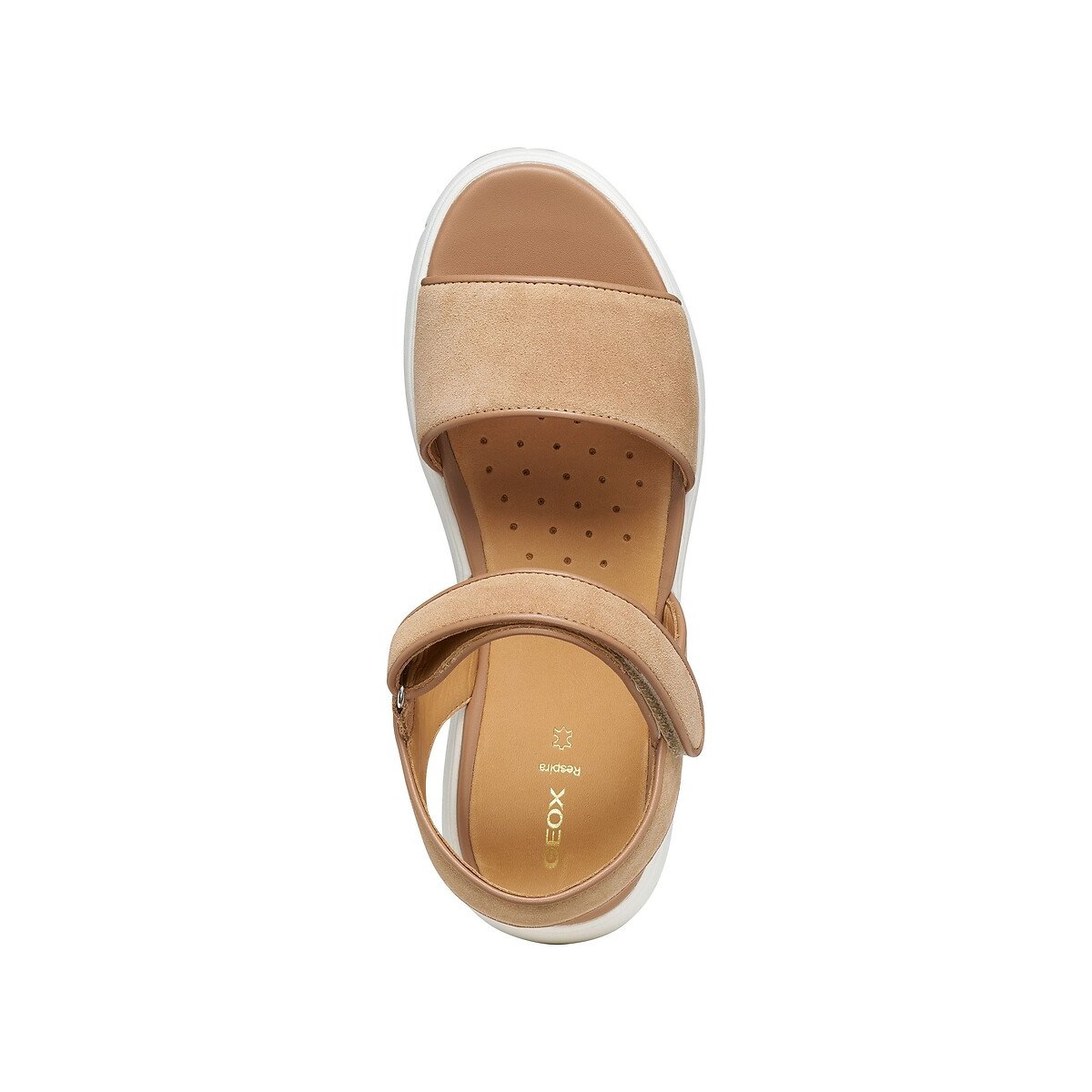 Sandales en cuir NEBULA 2.0 camel, GEOX